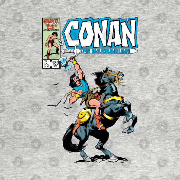 Conan The barbarian Cover by OniSide